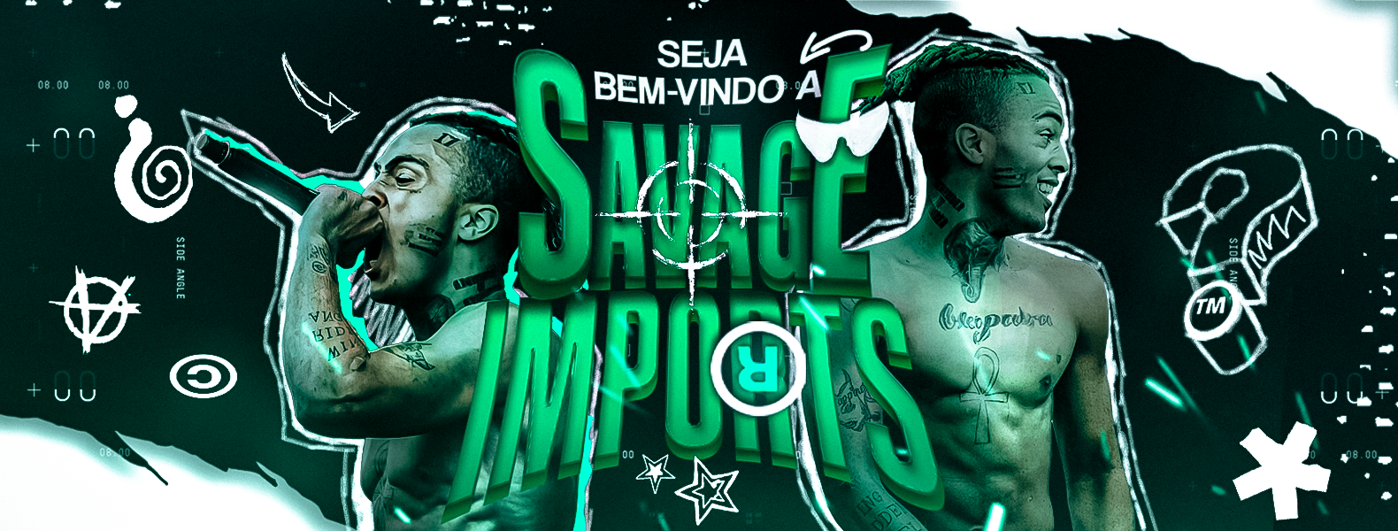 Savage Bem Vindo Banner